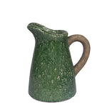 Green Glaze Stoneware Jug Medium
