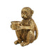 Monkey Taper Candle Holder Tail Up