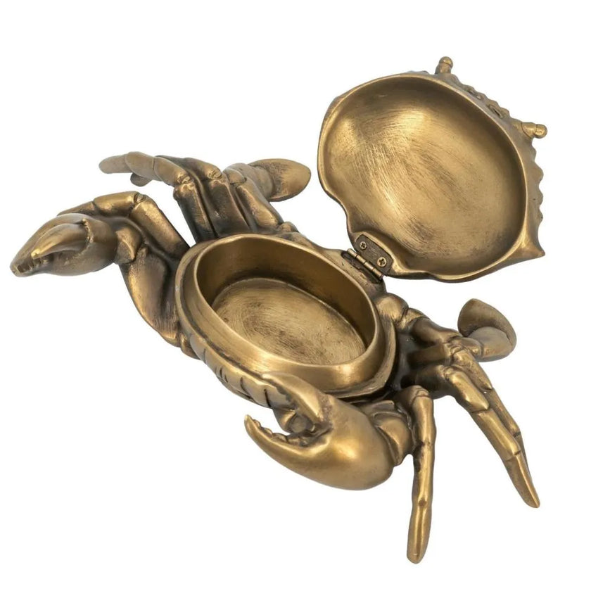 Crab Decorative Box with Lid