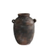 Aged Deep Umber URN Vase Small