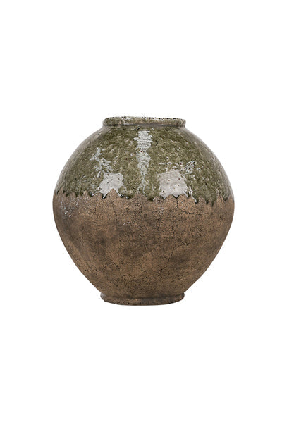 Glazed Moon Vase 28cm