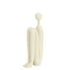 Zen Sitting Scuplture Beige