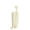 Zen Sitting Scuplture Beige