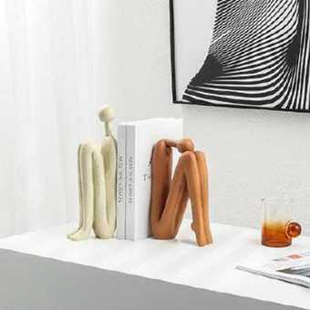 Zen Sitting Scuplture Brown