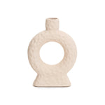 B7450077 Loop Texture Ceramic Vase Nude