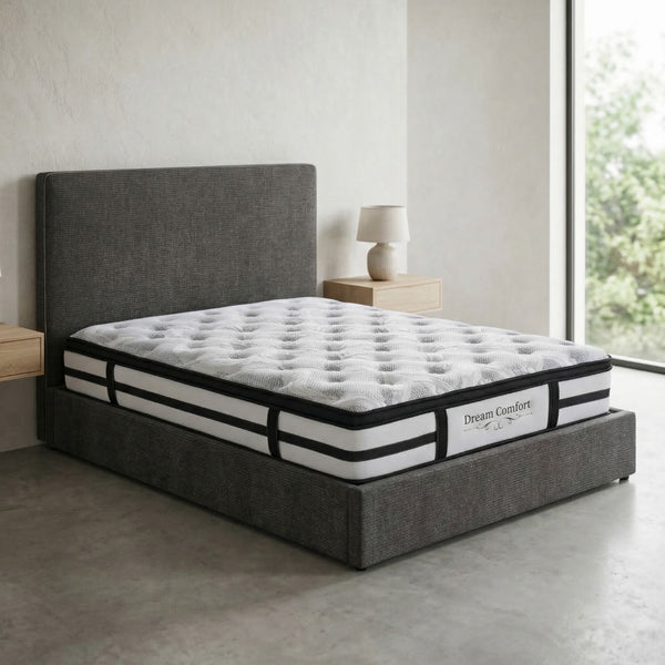 Picton Bed with Dream Comfort Mattress- King
