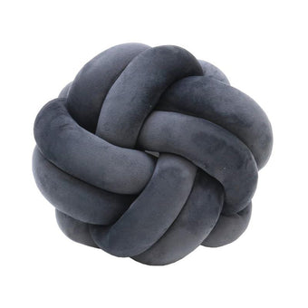 Velvet Knot Cushion