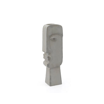 Resin Island Face Vase 38cm