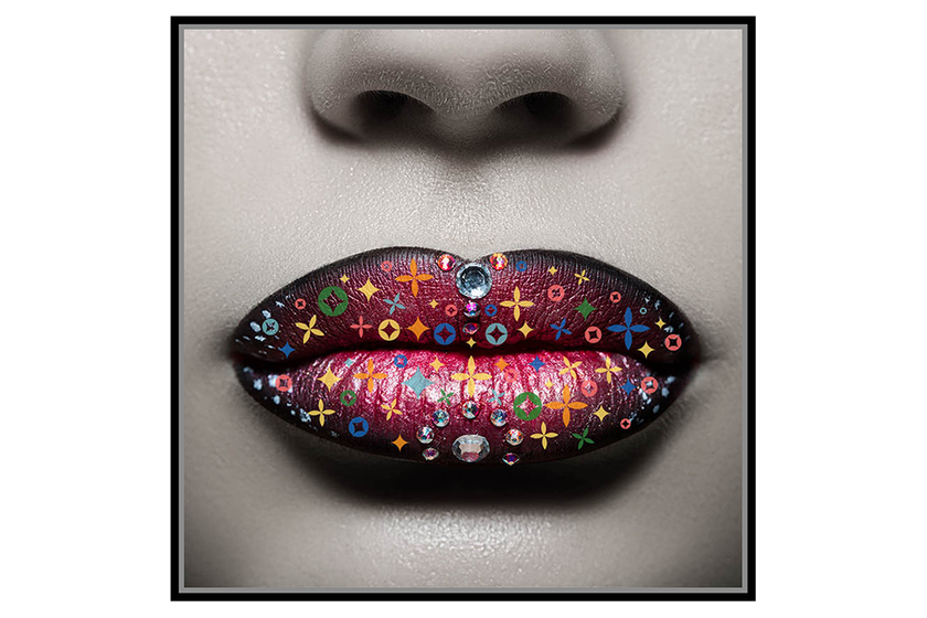 Canvas Art Lips 1