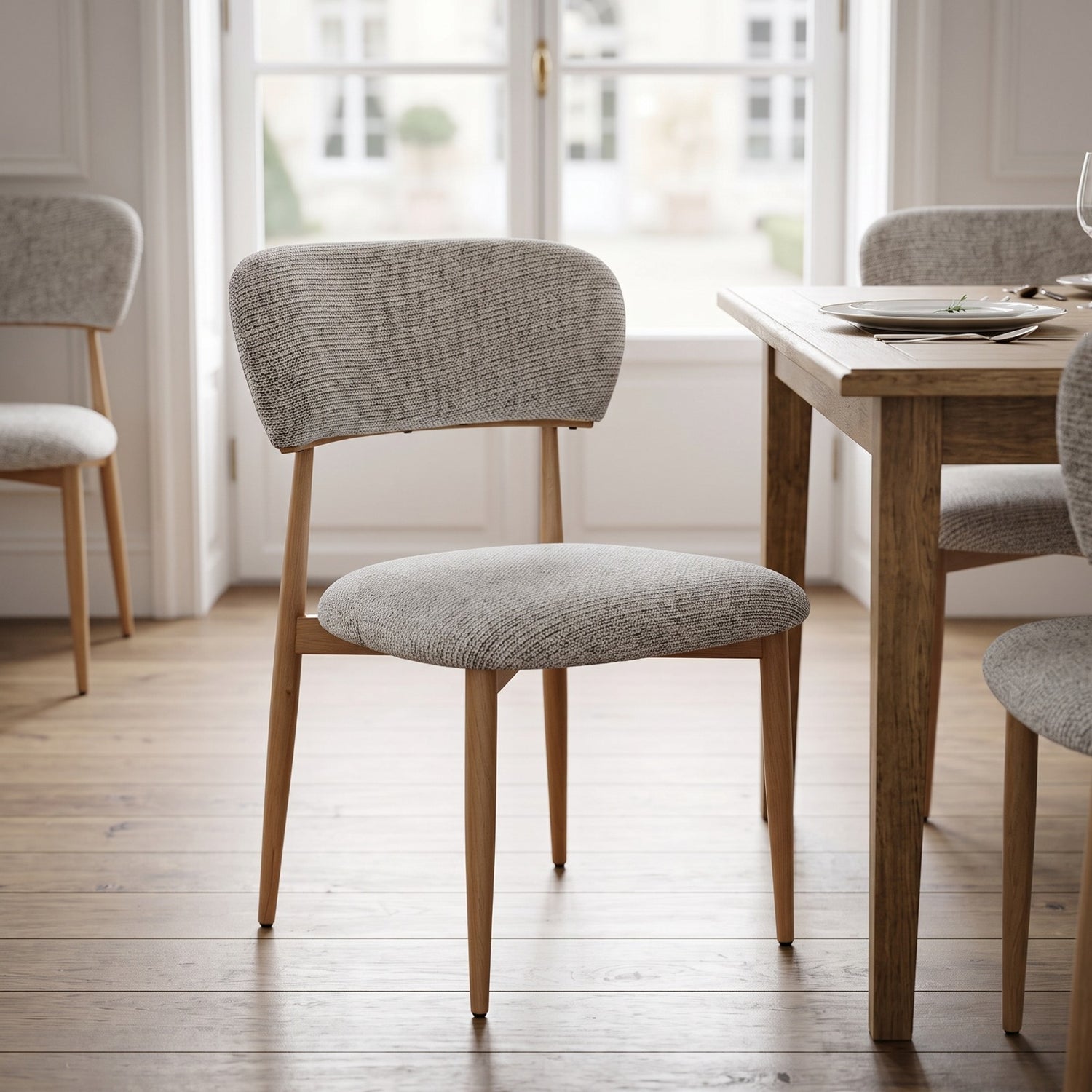 Hampton Dining Chair (W480 D460 H470/830mm)