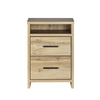Nova 2 Drw Tall Bedside (NZ Made)-CLEARANCE