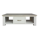 Scarletwood Coffee Table With Drawers (W1300 D700 H420mm)