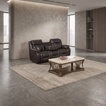 Hutchson 3 Seater Recliner (Dark Brown) (W2210 D1010 H1020mm)
