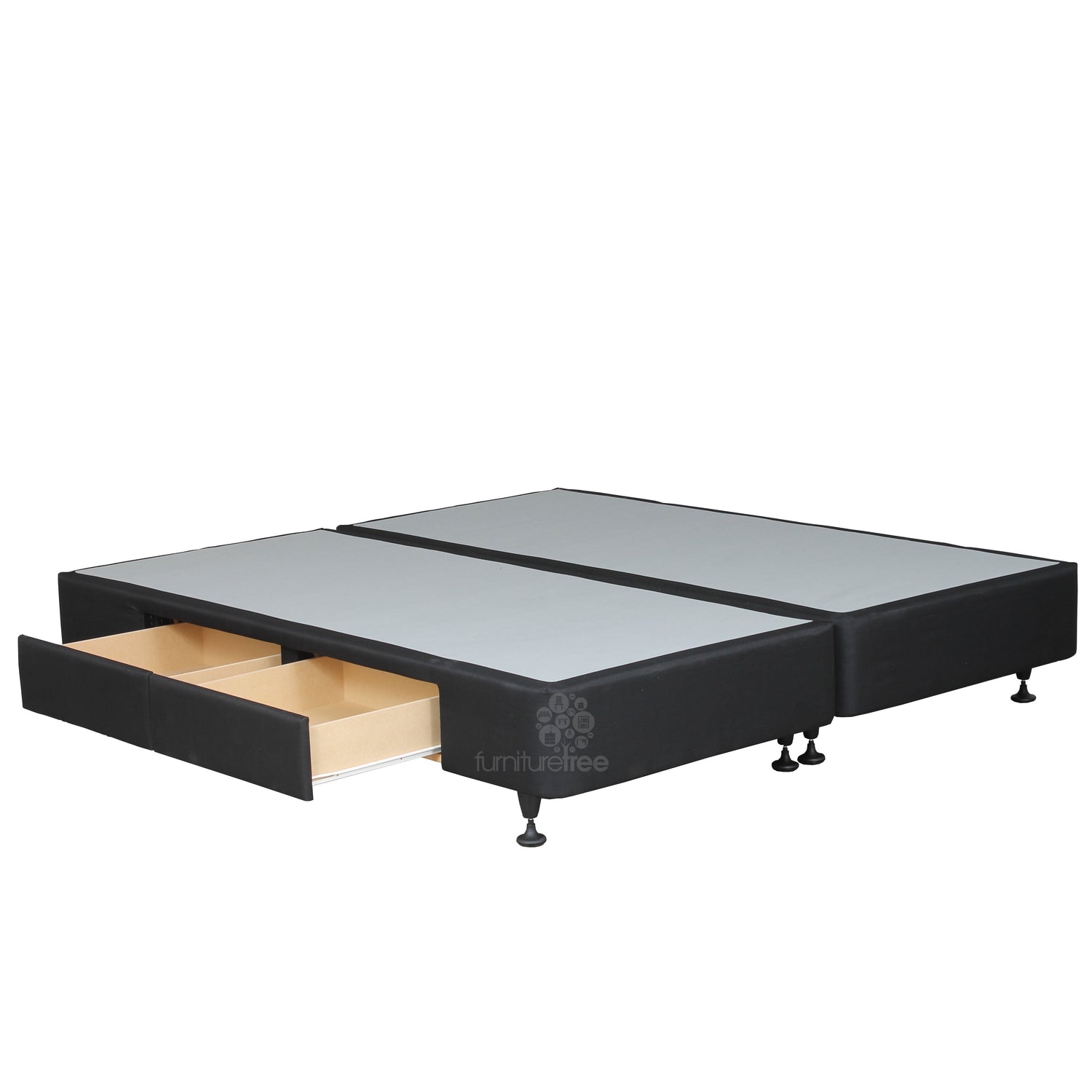Winton Queen Split Base with 4 Drawers (NZ Made)