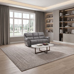 Moy Three Seater Recliner (Grey) (W2210 D1010 H1030mm)