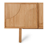 ARC TV Stand (Natural Oak) (W180 D45 H55CM)