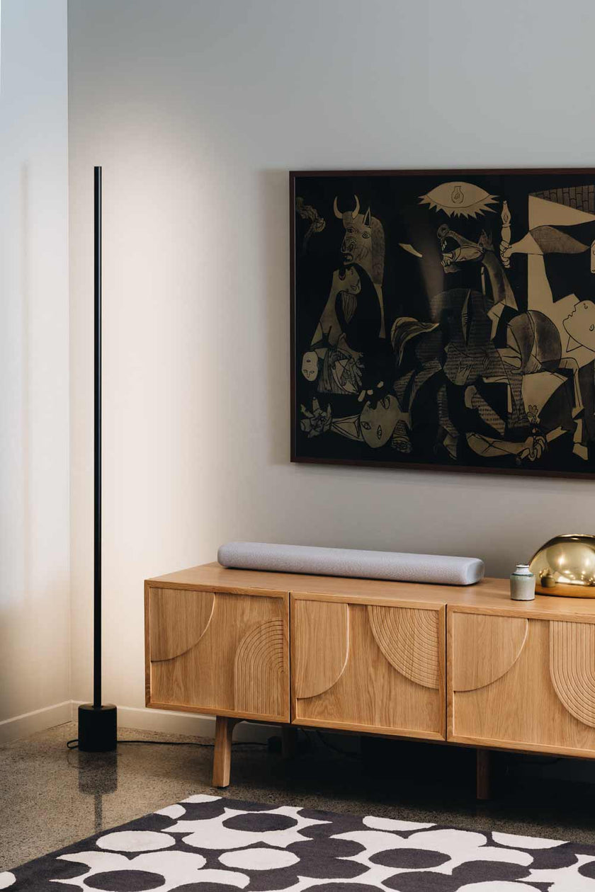 ARC TV Stand (Natural Oak)
