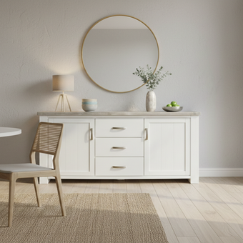 Scarletwood Buffet Large (W1800 D450 H850mm)