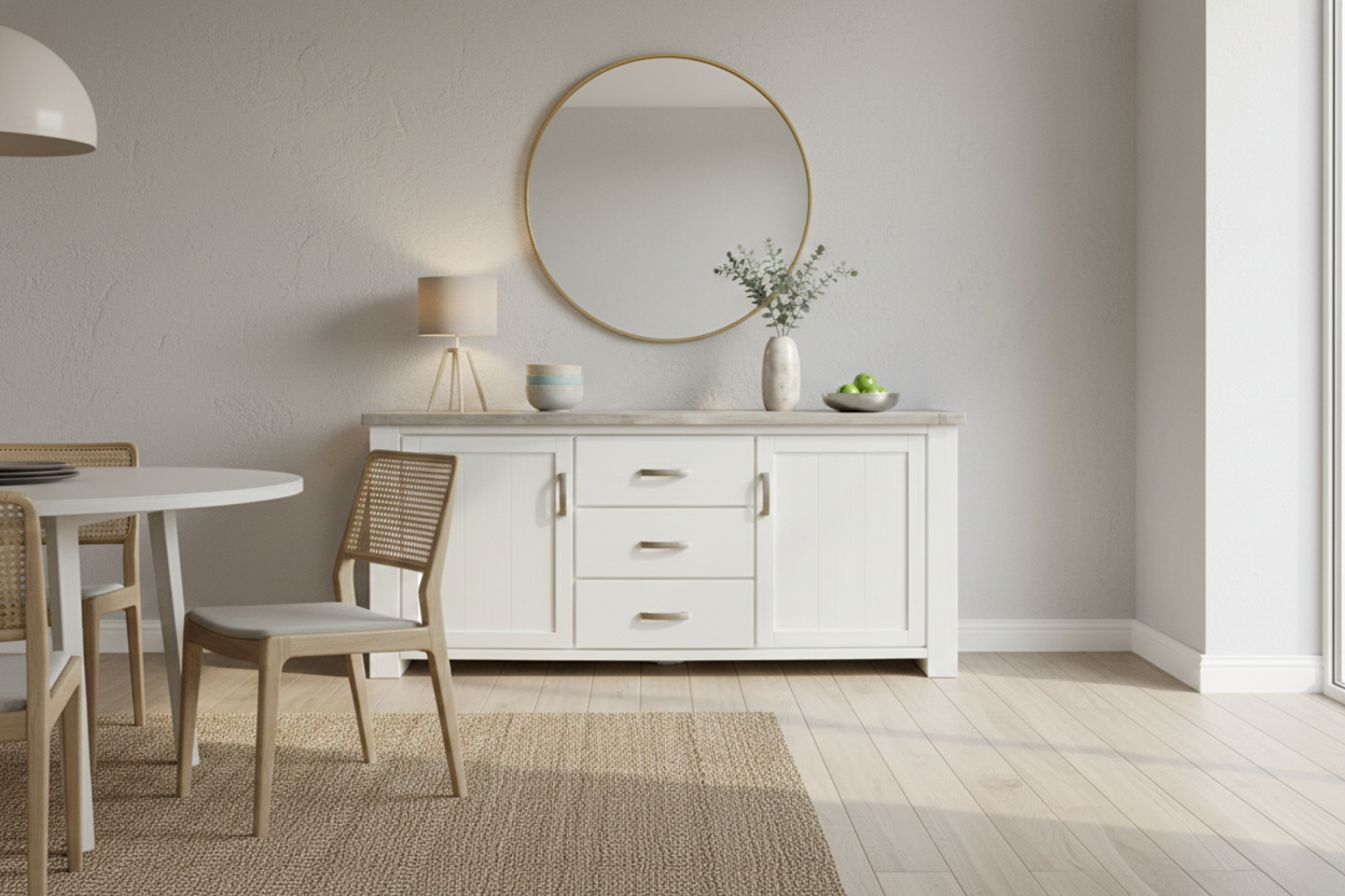 Scarletwood Buffet Large (W1800 D450 H850mm)