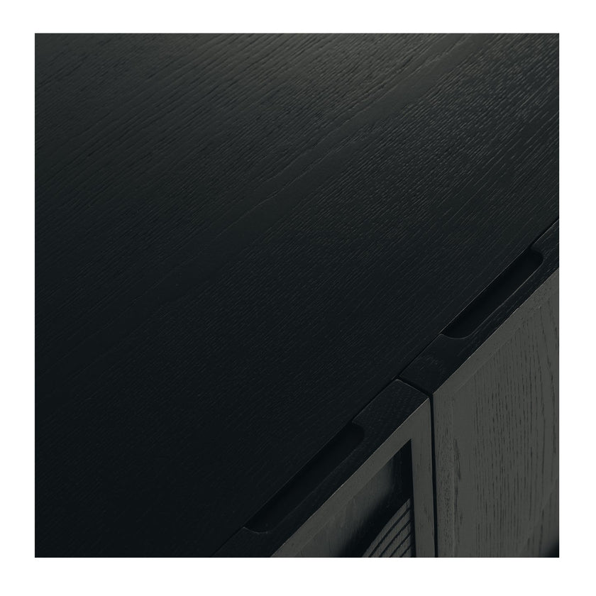ARC TV Stand (Black Oak)