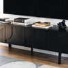 ARC TV Stand (Black Oak) (W180 D45 H55CM)