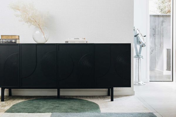 ARC Sideboard (Black Oak) (L200 D45 H80CM)