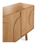 ARC Sideboard (Natural Oak) (L200 D45 H80CM)