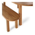 ARC Bench (Natural Oak) (L180 D40 H46CM)
