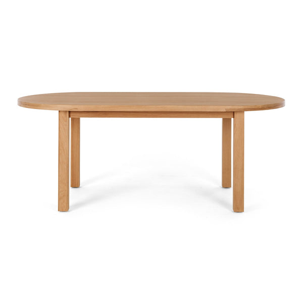 ARC Dining Table 200 (Natural Oak) (L200 D100 H76CM)