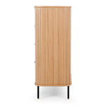 Anders Tallboy 4 drawers (Natural Oak) (W79 D46 H115CM)