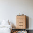 Anders Tallboy 4 drawers (Natural Oak)