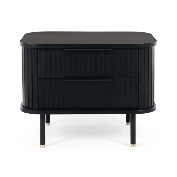 Anders Bedside (Black Oak) (W57 D42 H50CM)