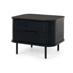 Anders Bedside (Black Oak) (W57 D42 H50CM)