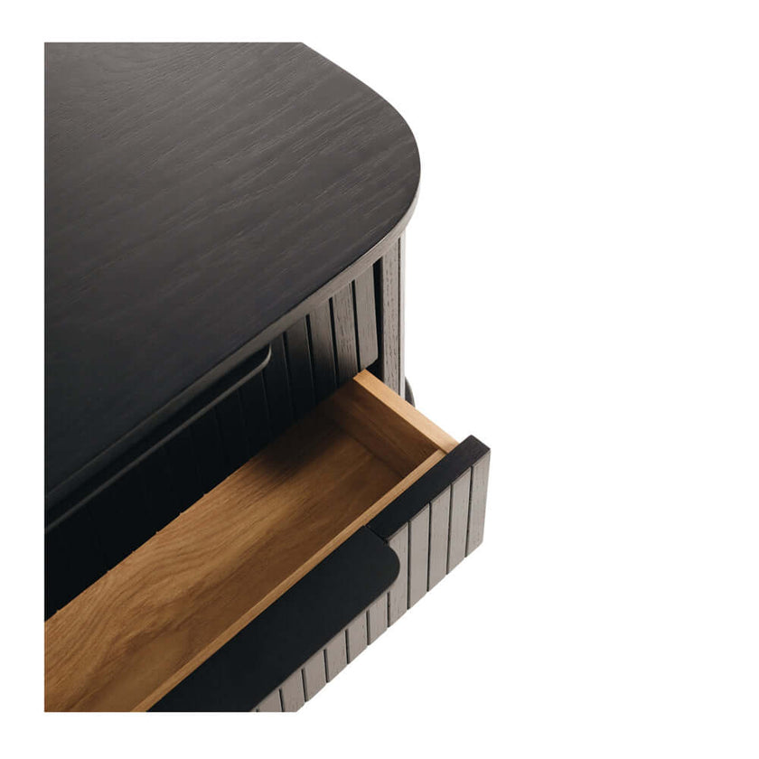 Anders Bedside (Black Oak)