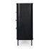 Anders Tallboy 4 drawers (Black Oak)