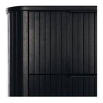 Anders Tallboy 4 drawers (Black Oak) (W79 D46 H115CM)