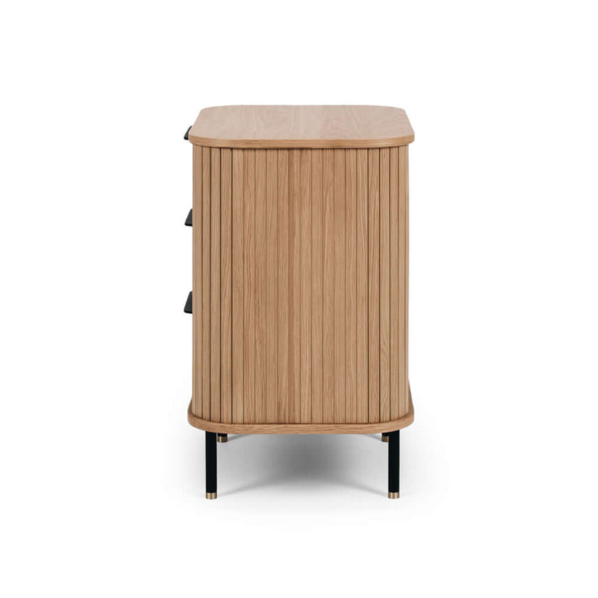 Anders Bedside 3drw (Natural Oak)