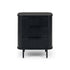 Anders Bedside 3drw (Black Oak)