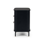 Anders Bedside 3drw (Black Oak) (W57 D42 H67CM)