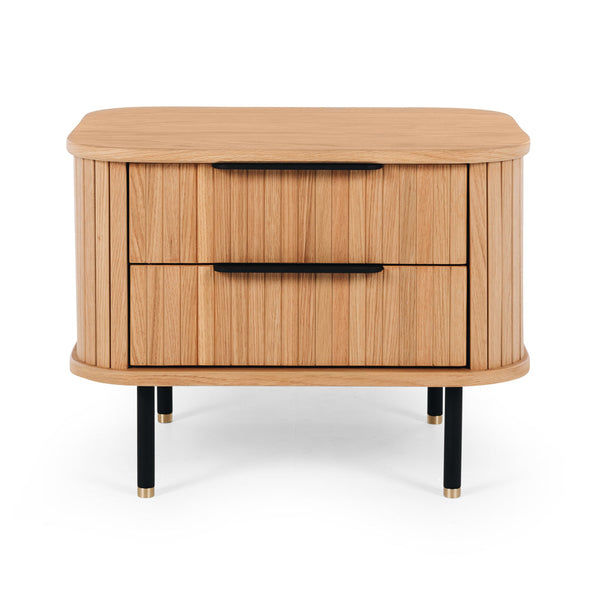 Anders Bedside (Natural Oak) (W57 D42 H50CM)