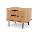 Anders Bedside (Natural Oak) (W57 D42 H50CM)