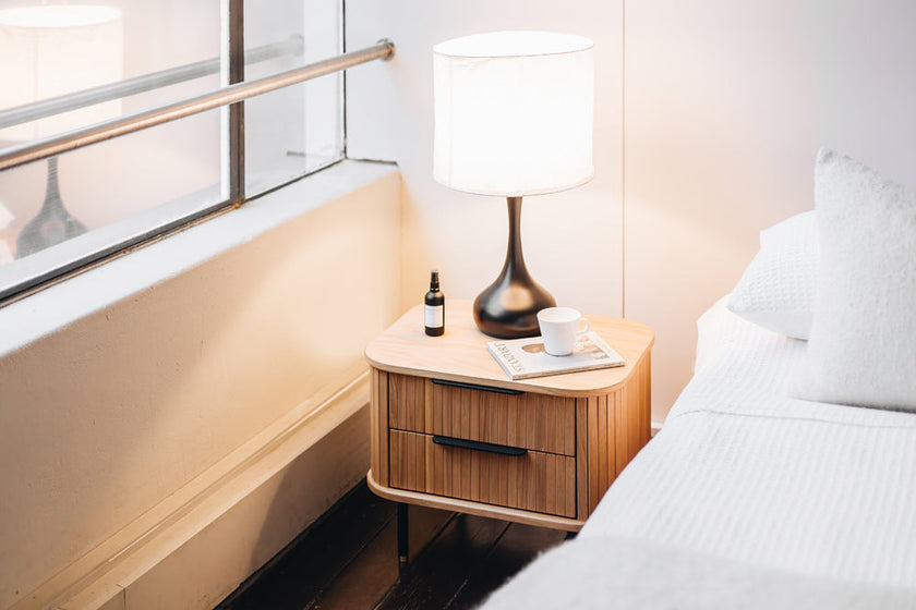 Anders Bedside (Natural Oak)