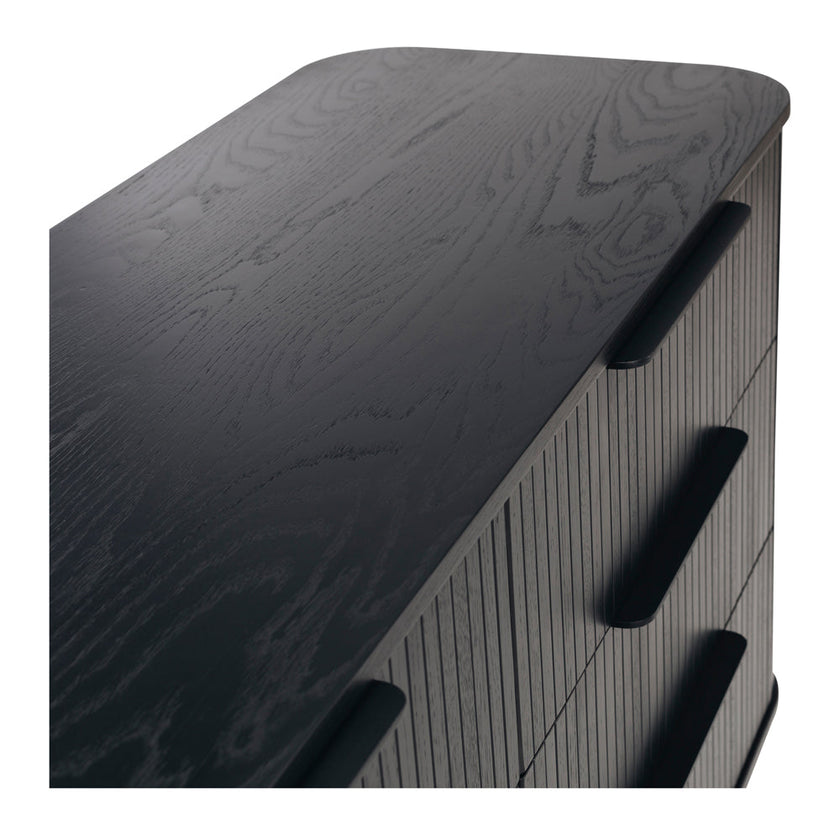 Anders Dresser 6 drawers (Black Oak)