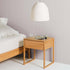 Avalon Natural Oak Side Table (Oak Top)