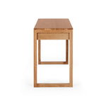 Avalon Natural Oak Desk (Oak Top) (W120 D50 H75CM)
