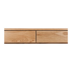 Avalon Natural Oak Desk (Oak Top) (W120 D50 H75CM)