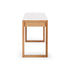 Avalon Natural Oak Desk (Marble Top)