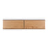Avalon Natural Oak Desk (Marble Top)