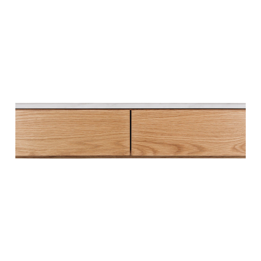 Avalon Natural Oak Desk (Marble Top)