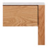 Avalon Natural Oak Desk (Marble Top)